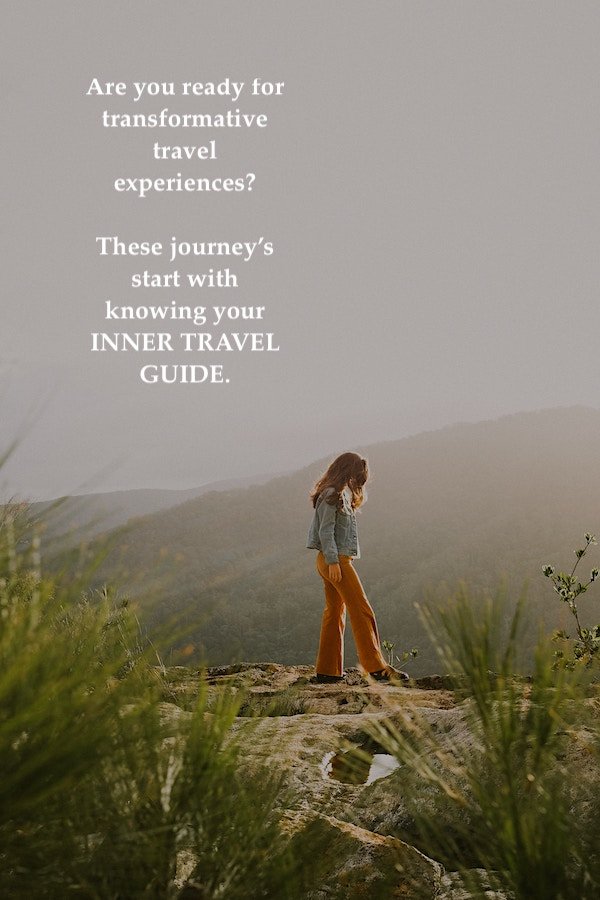 alt="Five Essential Travel Tips for Introvert Overload - the journey starts with knowing your inner travel guide; photo of solo traveler."