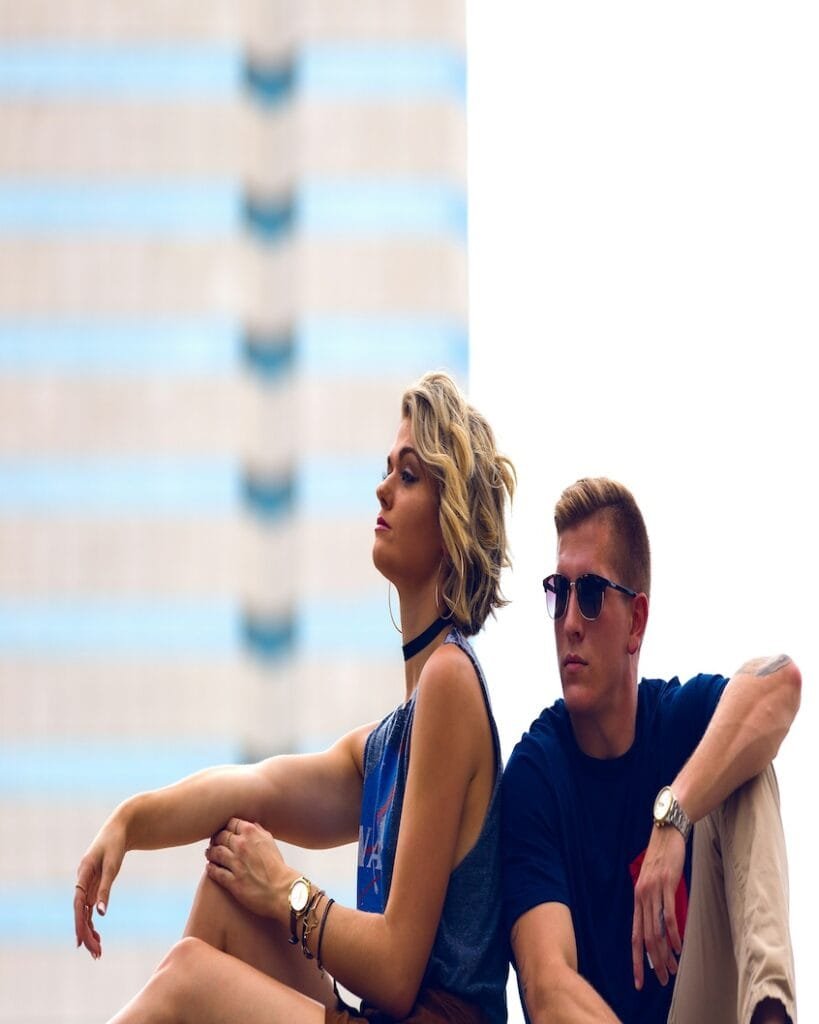 alt="Couple Stressful Travel"