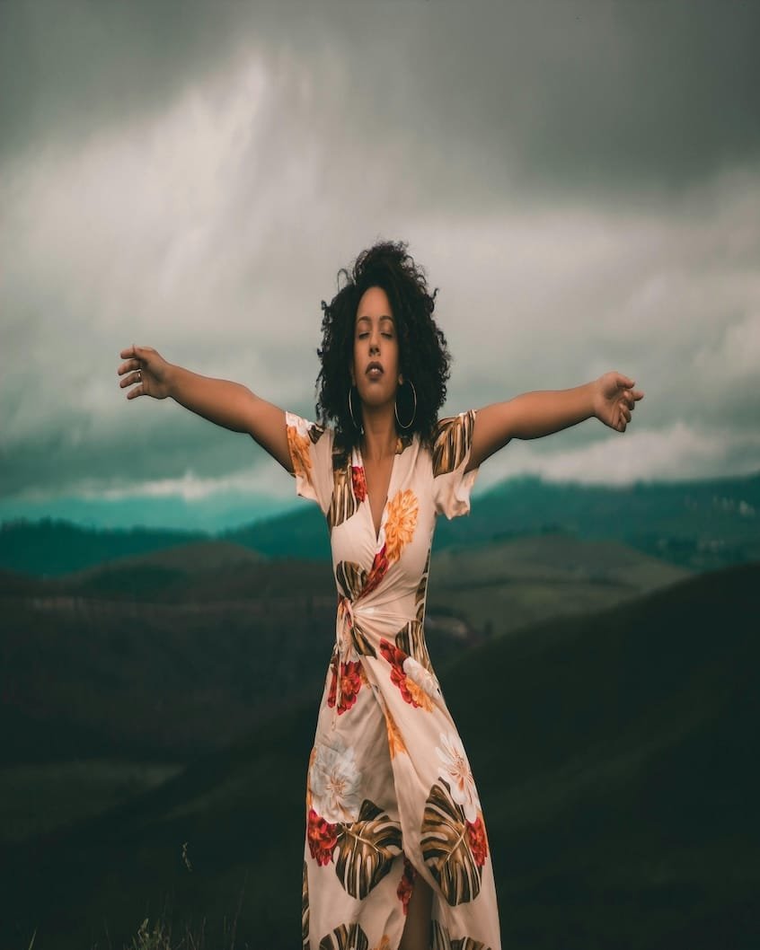 alt="Women Embracing a Stillness Work-Life Balance Break"